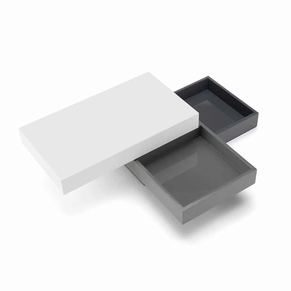 Koffietafelcontainer Met Modern Design In Mdf - Tiziana 3 Koffietafelcontainer Met Modern Design In Mdf - Tiziana - Afbeelding 3