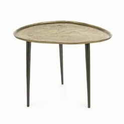 Homemotion Design Salontafel Met Aluminium Blad - Yamila