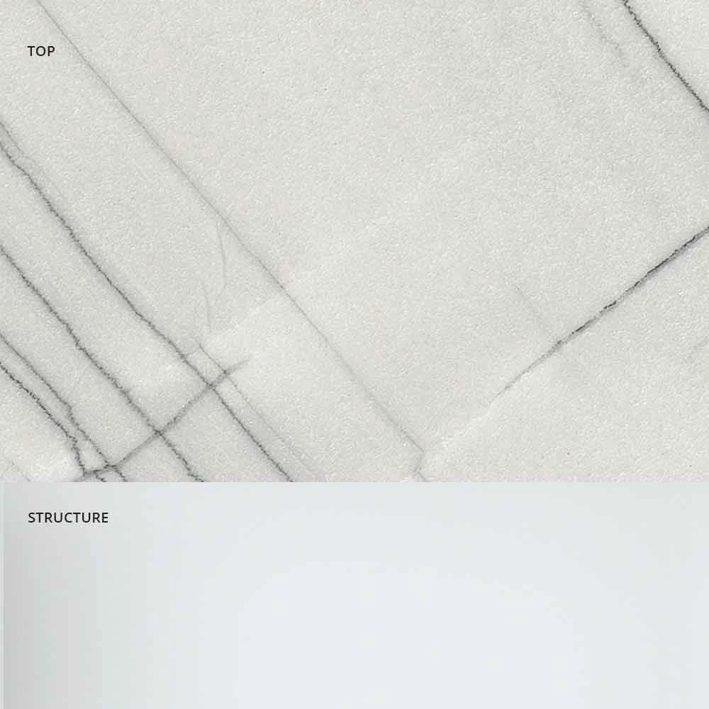 Design Salontafel In Marmer Met Glazen Voet Gemaakt In Italië - Molino 6 Design Salontafel In Marmer Met Glazen Voet Gemaakt In Italië - Molino - Afbeelding 6