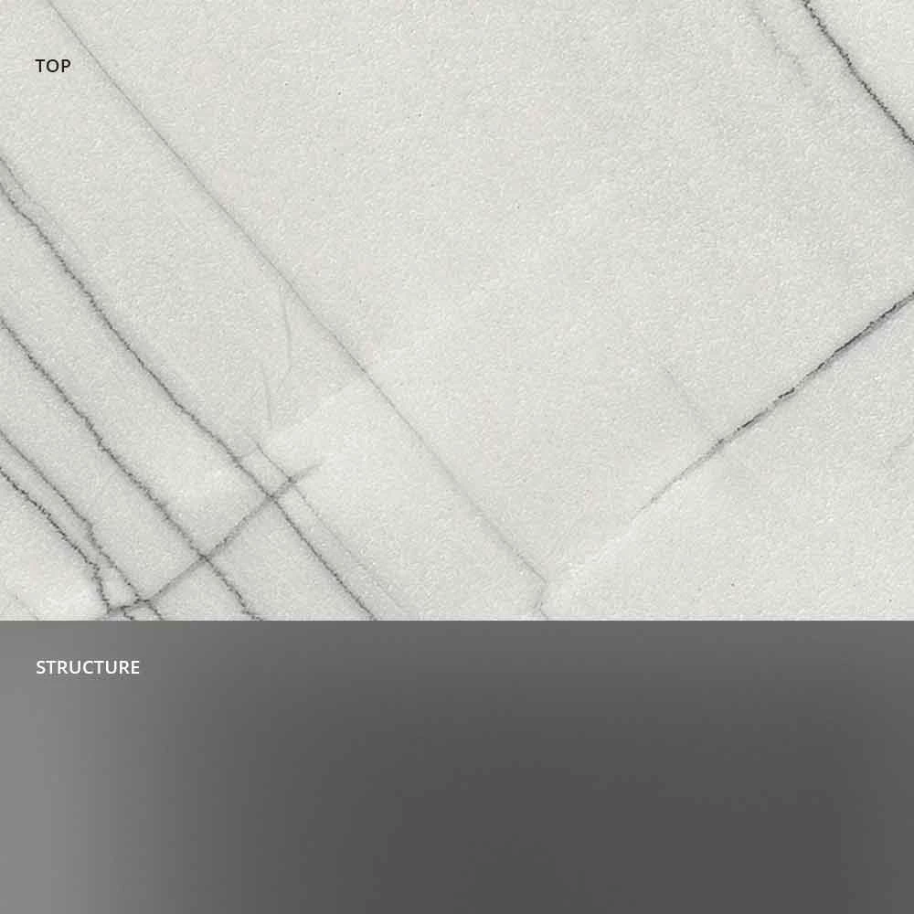 Design Salontafel In Marmer Met Glazen Voet Gemaakt In Italië - Molino 9 Design Salontafel In Marmer Met Glazen Voet Gemaakt In Italië - Molino - Afbeelding 9