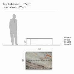 Design Salontafel In Marmer Met Glazen Voet Gemaakt In Italië - Molino 20 Design Salontafel In Marmer Met Glazen Voet Gemaakt In Italië - Molino -Slide Shop tavolino da salotto di design in marmo con base in vetro made in italy molino 9