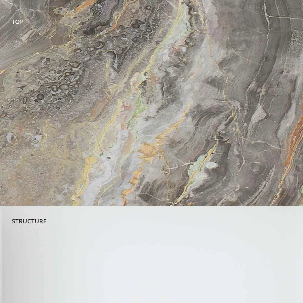 Design Salontafel In Marmer Met Glazen Voet Gemaakt In Italië - Molino 4 Design Salontafel In Marmer Met Glazen Voet Gemaakt In Italië - Molino - Afbeelding 4