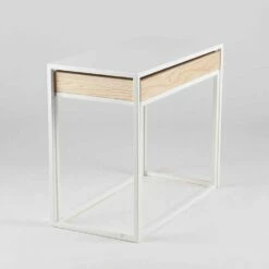 Stalen Salontafel Met Asbak Gemaakt In Italië - Kant -Slide Shop tavolino da salotto in acciaio con vassoio in frassino made in italy merletto 2