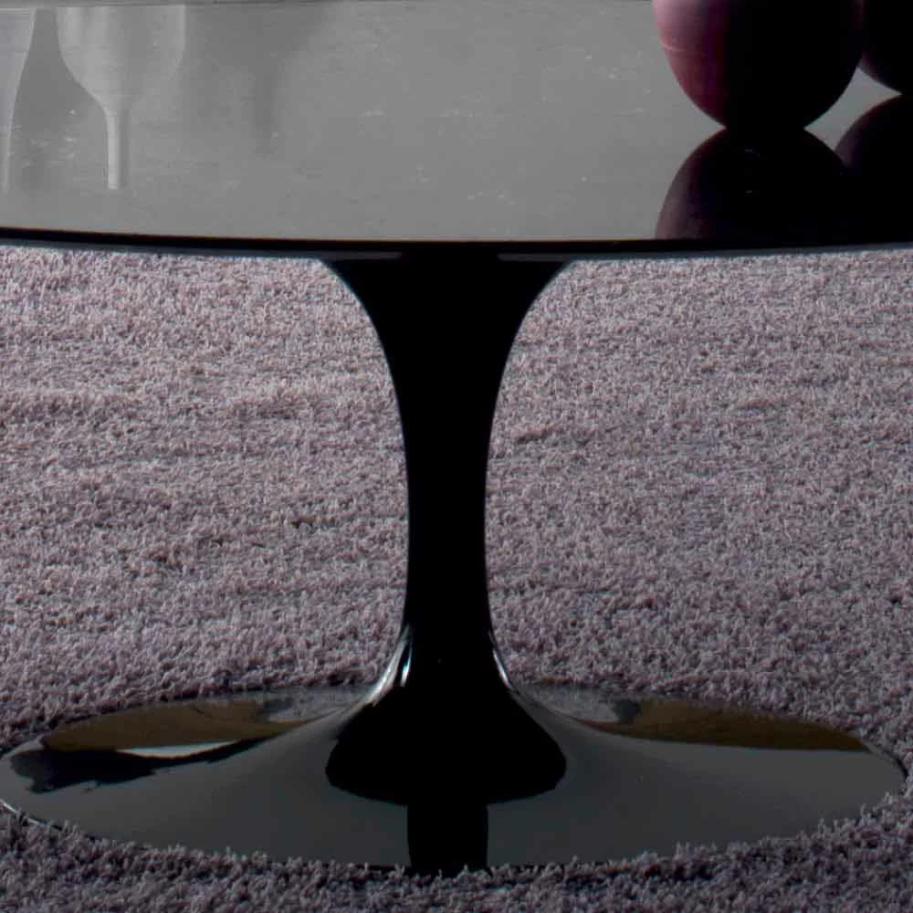 Ovale Salontafel In Carrara-marmer Of Marquinia Made In Italy - Dollars 4 Ovale Salontafel In Carrara-marmer Of Marquinia Made In Italy - Dollars - Afbeelding 4