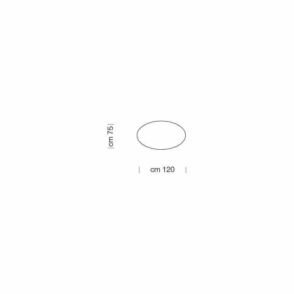 Ovale Salontafel In Carrara-marmer Of Marquinia Made In Italy - Dollars 7 Ovale Salontafel In Carrara-marmer Of Marquinia Made In Italy - Dollars - Afbeelding 7