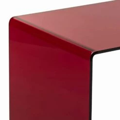 Moderne Koffie Rode Lounge 40x40cm Terry Klein, Made In Italy 7 Moderne Koffie Rode Lounge 40x40cm Terry Klein, Made In Italy -Slide Shop tavolino da salotto rosso moderno 40x40cm terry small made in italy 2