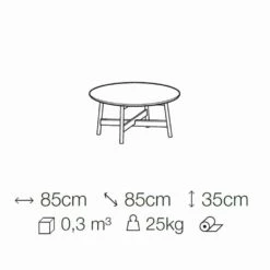 Ronde Salontafel In Marmer En Beukenhout Made In Italy - Daniela 9 Ronde Salontafel In Marmer En Beukenhout Made In Italy - Daniela -Slide Shop tavolino da salotto rotondo in marmo e legno di faggio made in italy daniela 4