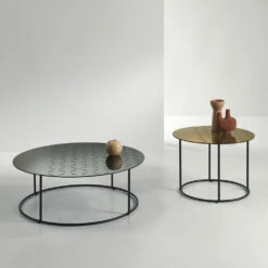 Ronde Salontafel In Gezeefdrukt Glas Made In Italy - Massimiliano -Slide Shop tavolino da salotto rotondo in vetro serigrafato made in italy massimiliano 6