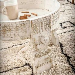 Homemotion Salontafel In Rustieke Stijl Van Mangohout - Sania -Slide Shop tavolino da salotto stile rustico in legno di mango homemotion sania 3