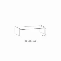 Salontafel Van Extra Helder Glas Met Afschuining Made In Italy - Imperativo -Slide Shop tavolino da salotto vetro extrachiaro con bisellatura made in italy imperativo 6