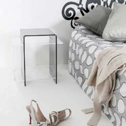 Moderne Tafel Met 3 Legplanken Gerookte En Transparant Gosto Made In Italy 6 Moderne Tafel Met 3 Legplanken Gerookte En Transparant Gosto Made In Italy -Slide Shop tavolino moderno a 3 ripiani fume e trasparente gosto made in italy 1