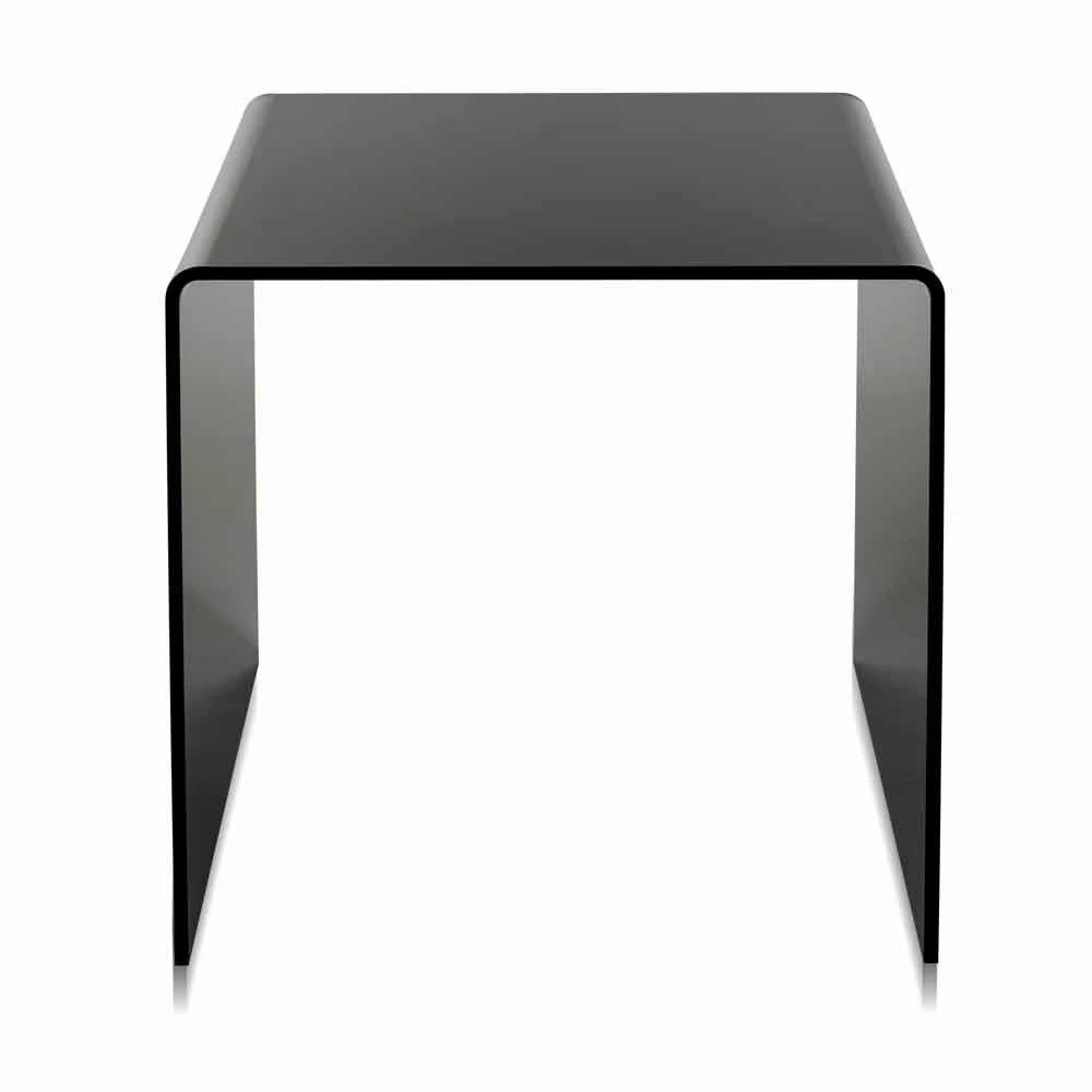 Modern Ontwerp Zwart Tafel 50x50cm Big Terry, Made In Italy 3 Modern Ontwerp Zwart Tafel 50x50cm Big Terry, Made In Italy - Afbeelding 3