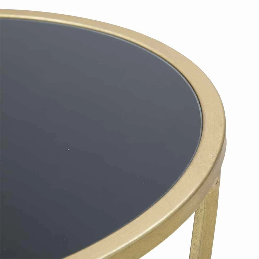 Rond Design Telefoonstandaard In Ijzer En Glas - Faith 3 Rond Design Telefoonstandaard In Ijzer En Glas - Faith - Afbeelding 3