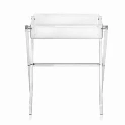 Salontafel Transparante Lunchbox Ontwerp Olivia Gemaakt In Italië -Slide Shop tavolino portavivande trasparente di design olivia made in italy 4