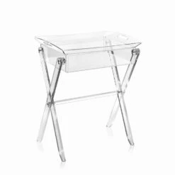Salontafel Transparante Lunchbox Ontwerp Olivia Gemaakt In Italië -Slide Shop tavolino portavivande trasparente di design olivia made in italy 9