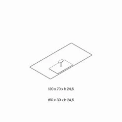 Rechthoekige Salontafel Voor De Woonkamer In Extra Helder Of Gerookt Glas - Giovannino -Slide Shop tavolino rettangolare per il soggiorno in vetro extrachiaro o fume giovannino 6