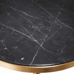 Ronde Salontafel Van Staal Met Koperen Afwerking En Moderne Steen - Aprilia 10 Ronde Salontafel Van Staal Met Koperen Afwerking En Moderne Steen - Aprilia -Slide Shop tavolino rotondo da caffe in acciaio finitura ottone e pietra moderno aprilia 4