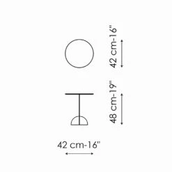 Ronde Metalen Design Salontafel Made In Italy - Bonaldo-combinatie -Slide Shop tavolino rotondo di design in metallo made in italy bonaldo combination 17