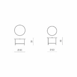 Salontafel Met Rond Blad Van Gelaagd Glas Made In Italy - Marimo 9 Salontafel Met Rond Blad Van Gelaagd Glas Made In Italy - Marimo -Slide Shop tavolino salotto con piano rotondo in vetro laminato made in italy marimo 4