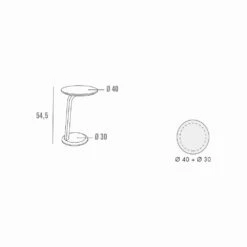 Salontafel In Fenix Met Massief Houten Structuur Made In Italy - Tobiko -Slide Shop tavolino salotto in fenix con struttura in legno massello made in italy tobiko 6