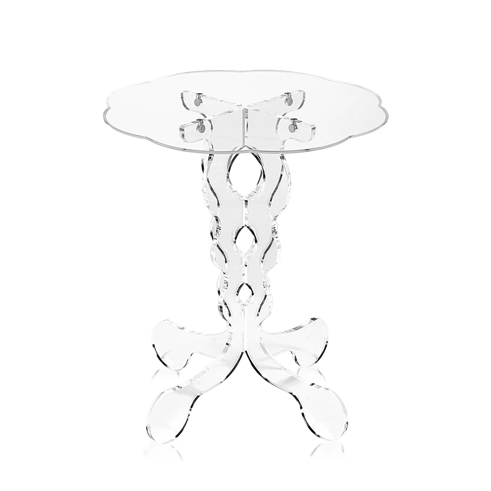 Ronde Salontafel In Transparant Plexiglas 2 Afmetingen - Fosfor 5 Ronde Salontafel In Transparant Plexiglas 2 Afmetingen - Fosfor - Afbeelding 5