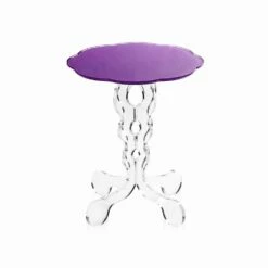 Ronde Tafel Lavendel 36cm Diameter Modern Design Janis -Slide Shop tavolino tondo lavanda diametro 36cm design moderno janis 2
