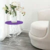 Ronde Tafel Lavendel 36cm Diameter Modern Design Janis