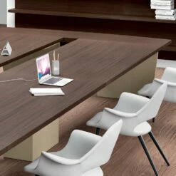 Vergadertafel In Melamine Van Andrea Stramigioli - Butterfly