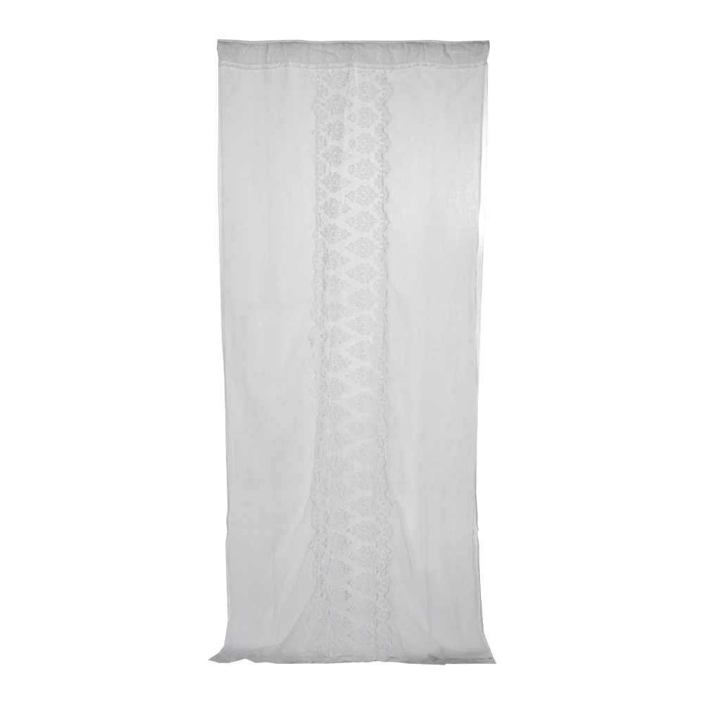 Retro Lichtgewicht Linnen Gordijn Met Organza En Italiaanse Luxe Borduursels - Marinella 1 Retro Lichtgewicht Linnen Gordijn Met Organza En Italiaanse Luxe Borduursels - Marinella