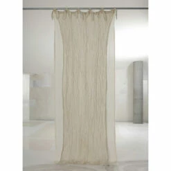 Gordijn Van Stof Met Geheugeneffect En Linnen Van Dubbel Gaas 3 Afwerkingen - Geheugen -Slide Shop tenda in tessuto effetto memory e doppia garza di lino 3 finiture memoria 8