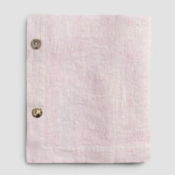 Modulair Tafelkleed Van Gekleurd Linnen Met Knoopsgaten En 10 Knopen - Mediterranea -Slide Shop tovaglia componibile in lino colorato con asole e 10 bottoni mediterranea 5