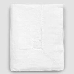 Rechthoekig Linnen Tafelkleed Met Rand Of Wit Kant, Luxe Design - Davinci 11 Rechthoekig Linnen Tafelkleed Met Rand Of Wit Kant, Luxe Design - Davinci -Slide Shop tovaglia in lino rettangolare con cornice o pizzo bianca di lusso davinci 2