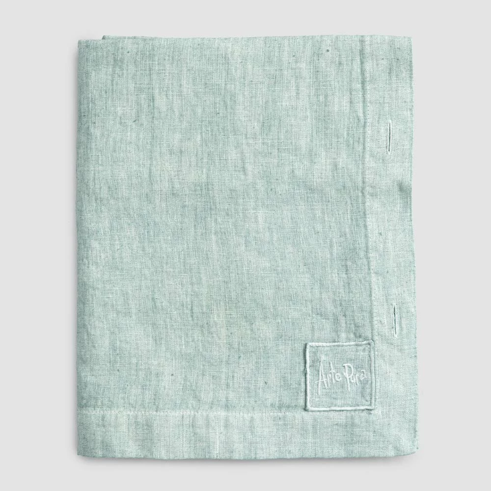 Tafelkleed Van Gekleurd Linnen Met Knoopsgaten En 12 Luxe Modulaire Knopen - Mediterranea 3 Tafelkleed Van Gekleurd Linnen Met Knoopsgaten En 12 Luxe Modulaire Knopen - Mediterranea - Afbeelding 3