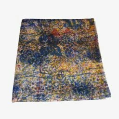 Italiaans Handgemaakt Tafelkleed Van Hoge Kwaliteit Met Hand Katoen Bedrukt