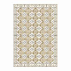 Amerikaanse Placemat In PVC En Modern Gekleurd Polyester, 6 Stuks - Dorado