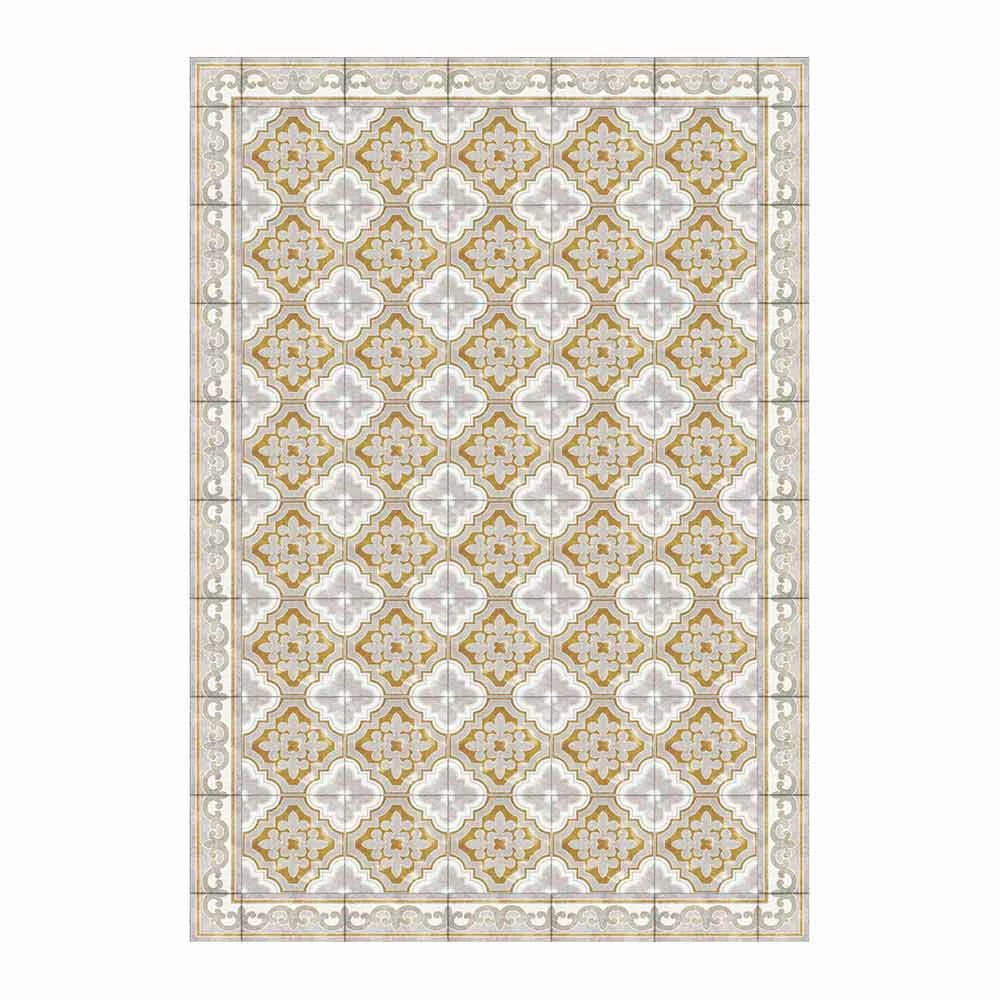 Amerikaanse Placemat In PVC En Modern Gekleurd Polyester, 6 Stuks - Dorado 1 Amerikaanse Placemat In PVC En Modern Gekleurd Polyester, 6 Stuks - Dorado