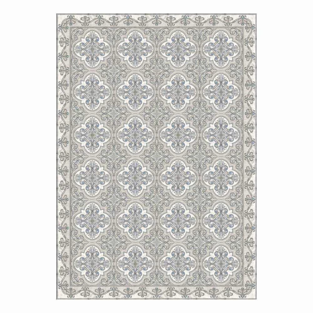 Moderne Amerikaanse Placemat In Pvc En Polyester Met Patroon, 6 Stuks - Costa 1 Moderne Amerikaanse Placemat In Pvc En Polyester Met Patroon, 6 Stuks - Costa
