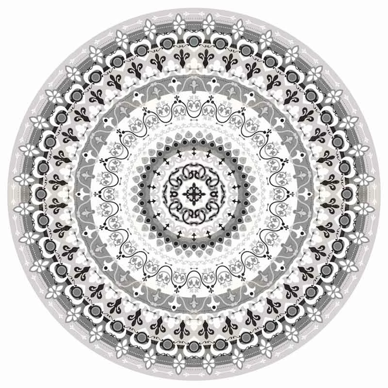 Ronde Design Amerikaanse Placemat In PVC En Polyester, 6 Stuks - Rondeo 3 Ronde Design Amerikaanse Placemat In PVC En Polyester, 6 Stuks - Rondeo - Afbeelding 3