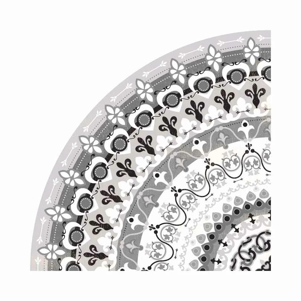 Ronde Design Amerikaanse Placemat In PVC En Polyester, 6 Stuks - Rondeo 4 Ronde Design Amerikaanse Placemat In PVC En Polyester, 6 Stuks - Rondeo - Afbeelding 4