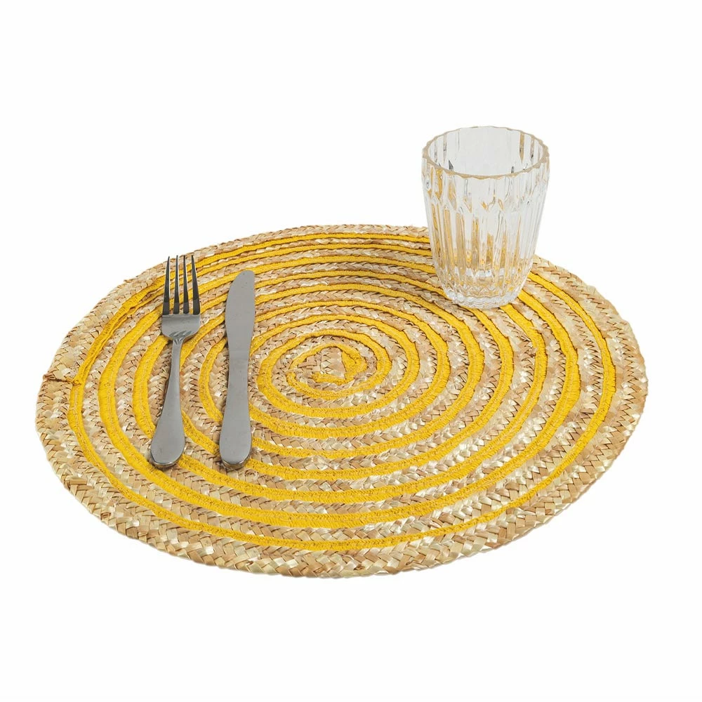 Ronde Raffia Placemat Diverse Kleuren 12 Stuks - Turbine 11 Ronde Raffia Placemat Diverse Kleuren 12 Stuks - Turbine - Afbeelding 11