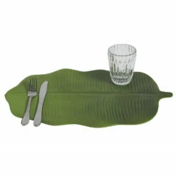 Groen Of Bladgoud Tropisch Design Ontbijt Placemat 12 Stuks - Esther
