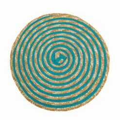 Ronde Ontbijtplacemat In Raffia Diverse Afwerkingen 12 Stuks - Turbine -Slide Shop tovaglietta colazione tonda in rafia varie finiture 12 pezzi turbina 6