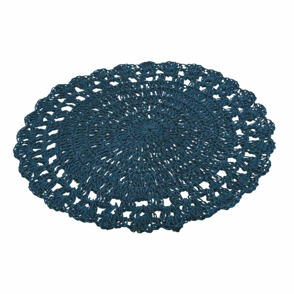 Ronde Placemat Gehaakte Placemat Diverse Kleuren 12 Stuks - Punzolo 4 Ronde Placemat Gehaakte Placemat Diverse Kleuren 12 Stuks - Punzolo - Afbeelding 4