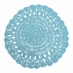 Ronde Placemat Gehaakte Placemat Diverse Kleuren 12 Stuks - Punzolo 18 Ronde Placemat Gehaakte Placemat Diverse Kleuren 12 Stuks - Punzolo -Slide Shop tovaglietta tonda sottopiatto in uncinetto vari colori 12 pezzi punzolo 6