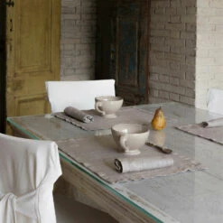 Amerikaanse Placemats En Linnen Ontbijtservetten 2 Stuks - Maccanone -Slide Shop tovagliette americane e tovaglioli da colazione in lino 2 pezzi maccanone 3