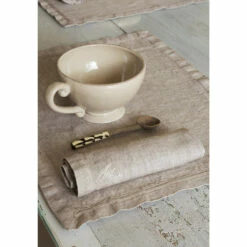 Amerikaanse Placemats En Linnen Ontbijtservetten 2 Stuks - Maccanone -Slide Shop tovagliette americane e tovaglioli da colazione in lino 2 pezzi maccanone 4