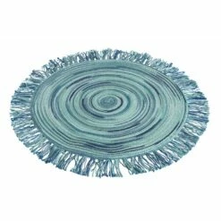 Amerikaanse Ronde Gekleurde Polyester Placemats Met Franjes 12 Stuks - Aries -Slide Shop tovagliette americane tonde poliestere colorato con frange 12 pz ariest 2