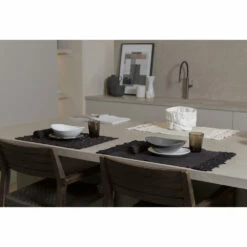 Linnen Servetten Met Zwarte Of Boterkristallen, 6 Stuks Italiaanse Luxe - Kostbaar 23 Linnen Servetten Met Zwarte Of Boterkristallen, 6 Stuks Italiaanse Luxe - Kostbaar -Slide Shop tovaglioli in lino con cristalli nero o burro 6 pezzi lusso italiano prezio 11