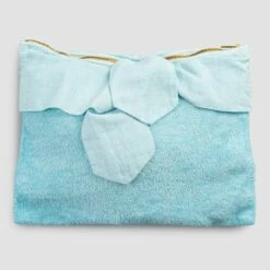 Trousse Vrouw In Terry Katoen Met Strik, 3 Afwerkingen En 2 Stuks - Rozy -Slide Shop trousse donna in spugna di cotone con fiocco 3 finiture e 2 pezzi rozy 3