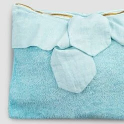 Trousse Vrouw In Terry Katoen Met Strik, 3 Afwerkingen En 2 Stuks - Rozy -Slide Shop trousse donna in spugna di cotone con fiocco 3 finiture e 2 pezzi rozy 4